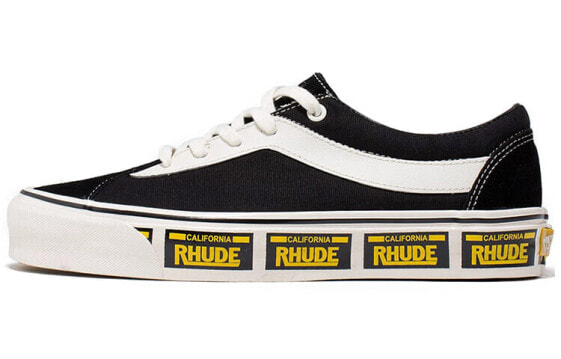 Кеды Vans Bold Ni Rhude черно-белые