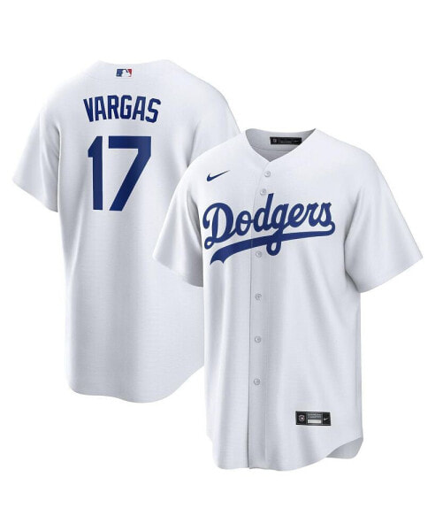 Men's Miguel Vargas White Los Angeles Dodgers Replica Player Jersey