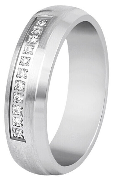 Ladies wedding ring made of steel SPD03