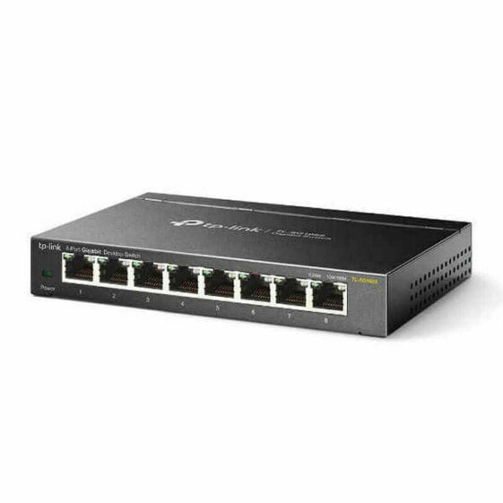 Переключатель TP-Link TL-SG108S RJ-45 x 8 Чёрный