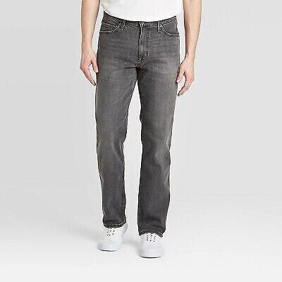 Men's Straight Fit Jeans - Goodfellow & Co Black 34x32