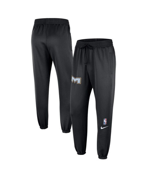 Men's Black Memphis Grizzlies 2022/23 City Edition Showtime ThermaFlex Sweatpants