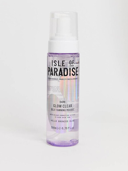 Isle of Paradise Dark Glow Clear Self Tanning Mousse