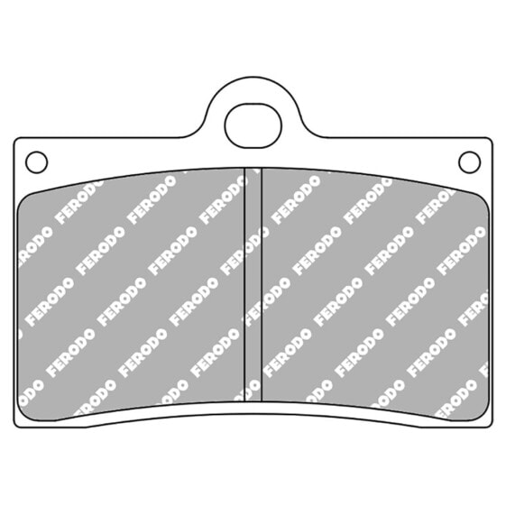 FERODO FRP408P Platinum semi metallic disc brake pads