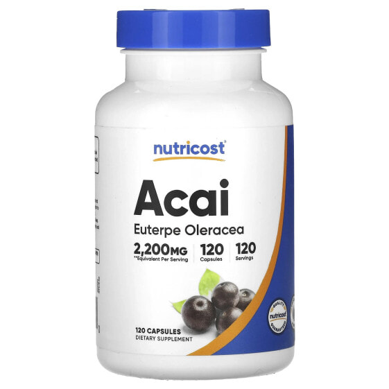 Acai, 2,200 mg, 120 Capsules