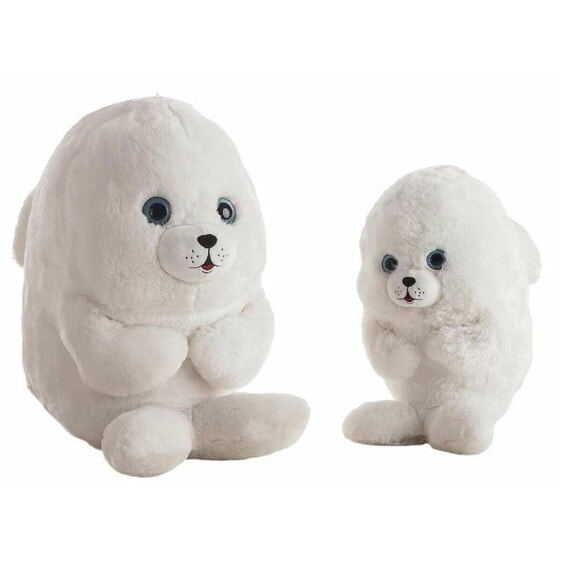 Fluffy toy Seal White 30 cm