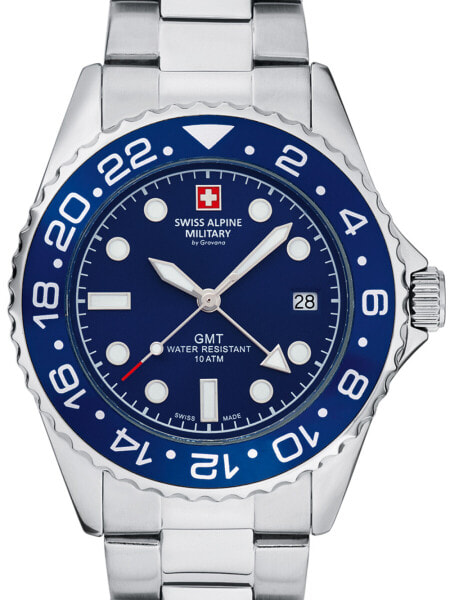 Часы наручные Swiss Alpine Military 7052.1135 Diver 42 мм 10ATM