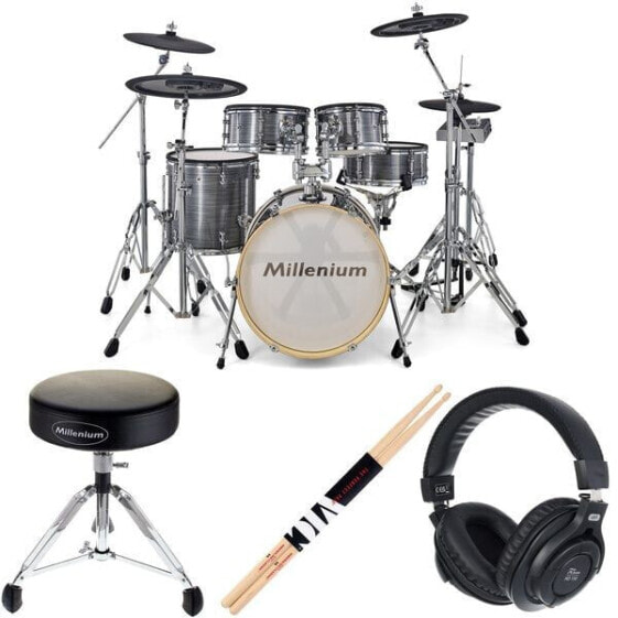 Millenium MPS-1000 E-Drum Set Bundle