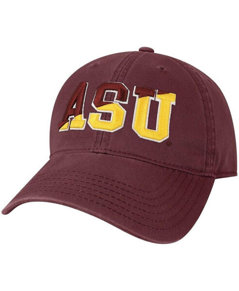 Аксессуар головной убор Legacy Athletic с козырьком Maroon Arizona State Sun Devils Varsity Letter