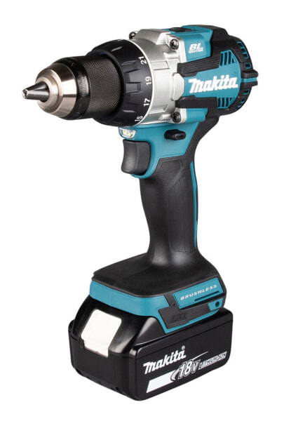 Makita Akku-Bohrschrauber DDF489RTJ, 18V 2x 5,0 Ah und Ladegerät im MAKPAC