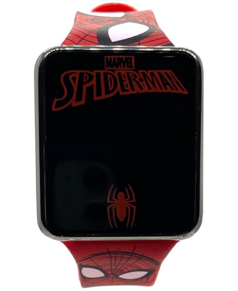 Часы ACCUTIME Spiderman Red Silicone Touch 36x33mm