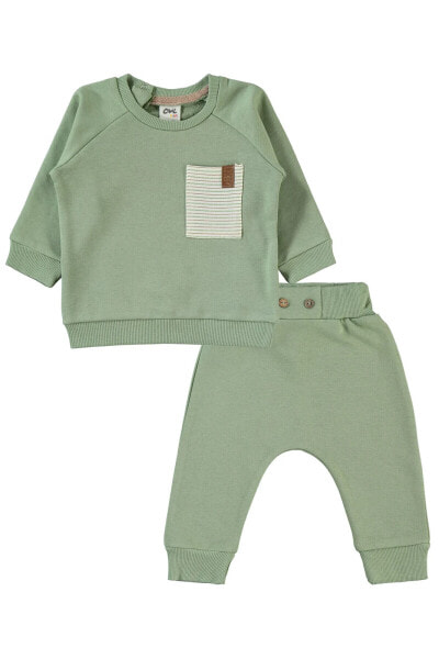 Комплект одежды для мальчиков Civil Baby Модель "Erkek Bebek Takım" 6-18 месяцев синий