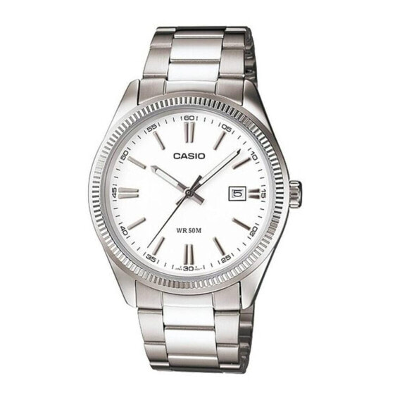 Мужские часы Casio DATE WHITE (Ø 30 mm) (Ø 32 mm)