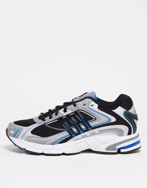 adidas Originals Response CL trainers in black and blue