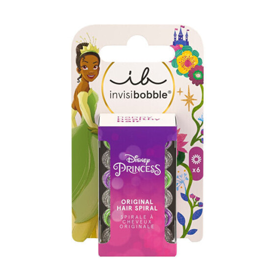 Резинки для волос детские invisibobble Original Disney Tiana 6 шт.