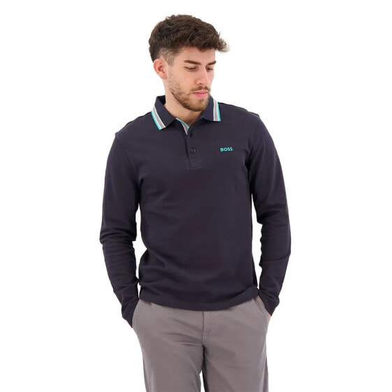 BOSS Plisy 10241663 long sleeve polo