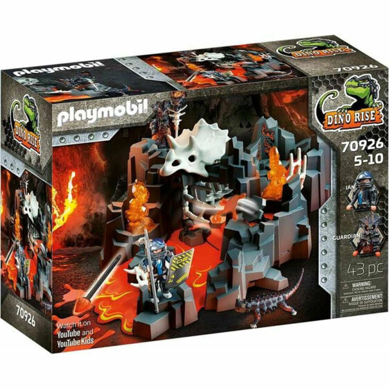 Игровой набор для детей Playmobil Dino Rise Lava Fountain Guardian 70926