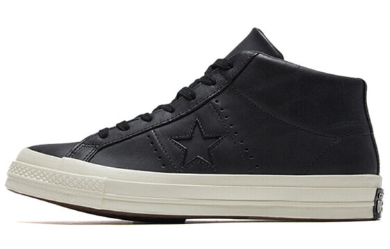 Кеды Converse One Star из премиальной кожи 157704C