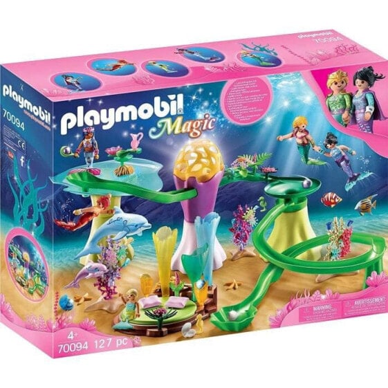 Игровой набор Playmobil 70094 Magic Les Sirenes Coral pavilion with glowing dome (Волшебный Лес Сирен - Коралловый павильон с светящимся куполом)