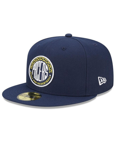 Men's Blue Indiana Pacers 2022/23 City Edition Alternate Logo 59FIFTY Fitted Hat