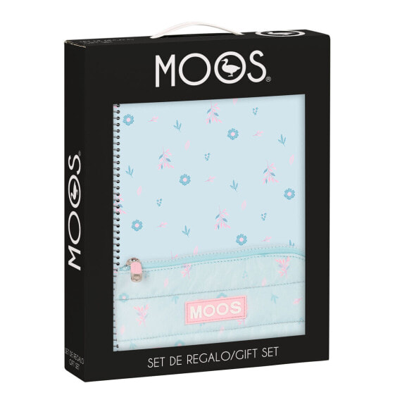 School Set Moos Garden A4 3 Pieces Turquoise