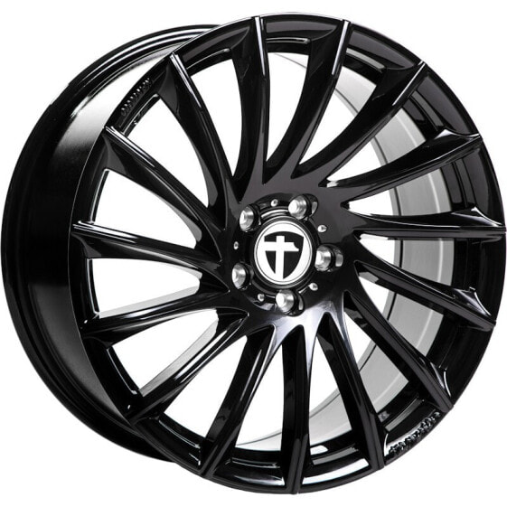 Колесный диск литой Tomason TN16 black painted 8.5x19 ET40 - LK5/114.3 ML72.6