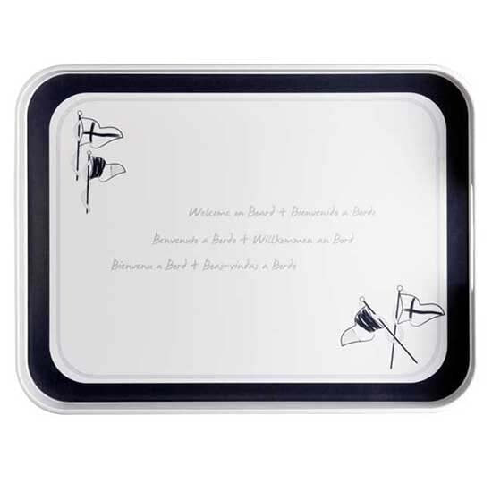 MARINE BUSINESS Welcome On Board Rectangular Tray