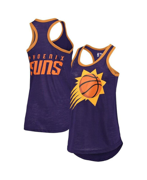 Топ для женщин Phoenix Suns Showdown Burnout от G-III Sports by Carl Banks, фиолетовый