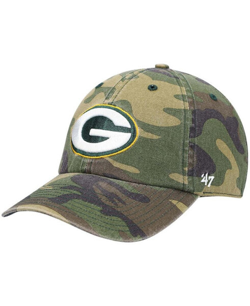 Green Bay Packers Woodland Clean Up Adjustable Cap