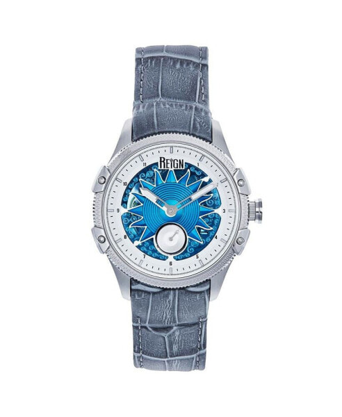 Часы REIGN Solstice Automatic Gray/Blue