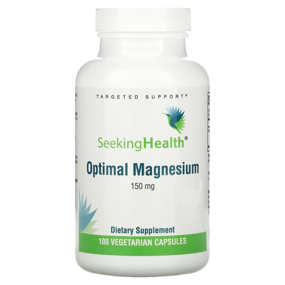 Магний оптимальный Seeking Health, 150 мг, 100 капсул для вегетарианцев