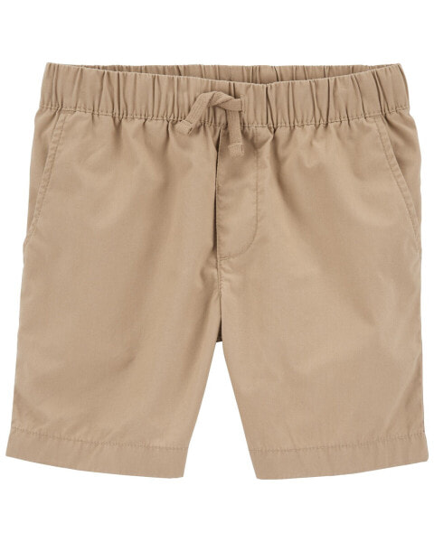 Kid Pull-On Poplin Shorts 5