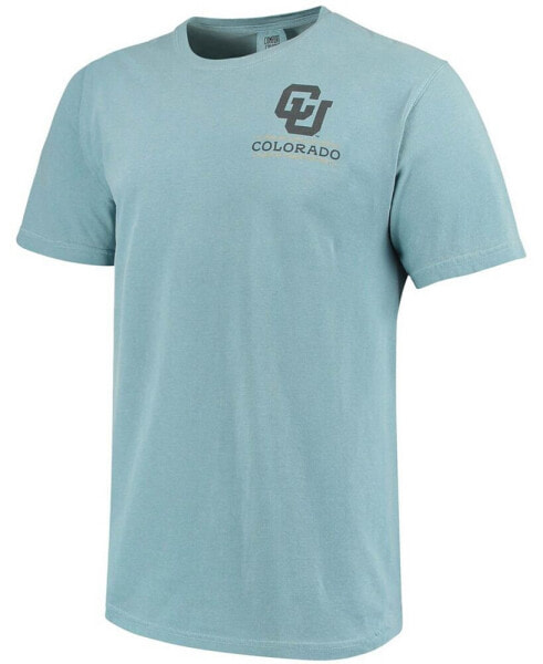 Men's Blue Colorado Buffaloes State Local Comfort Colors T-shirt