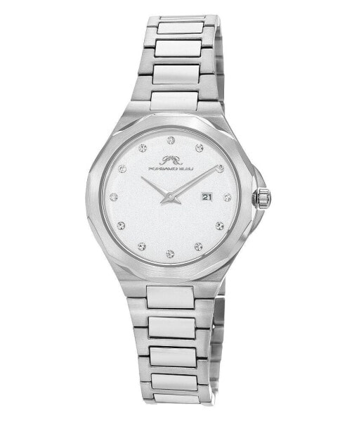 Часы Porsamo Bleu Victoria Silver Tone & White Women's Watch