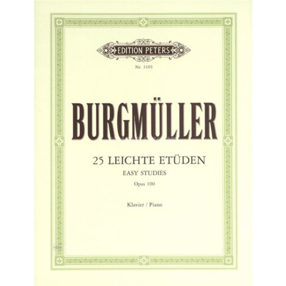 Edition Peters Burgmüller: Etüden, op. 100 Klavier