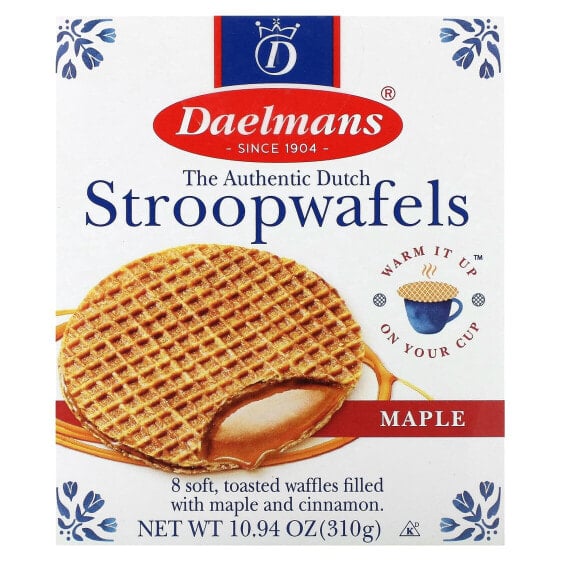 Stroopwafels, Maple, 8 Waffles, 10.94 oz (310 g)