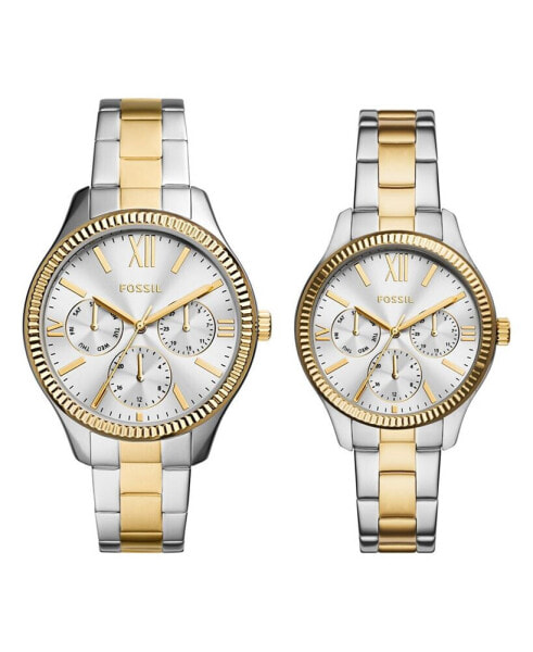 Часы Fossil His and Hers Two-Tone Watch