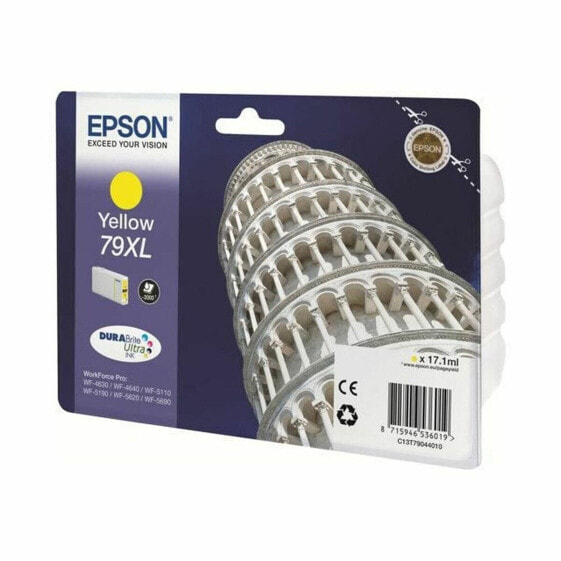 Картридж с оригинальными чернилами Epson 79XL Pisa Tower Жёлтый