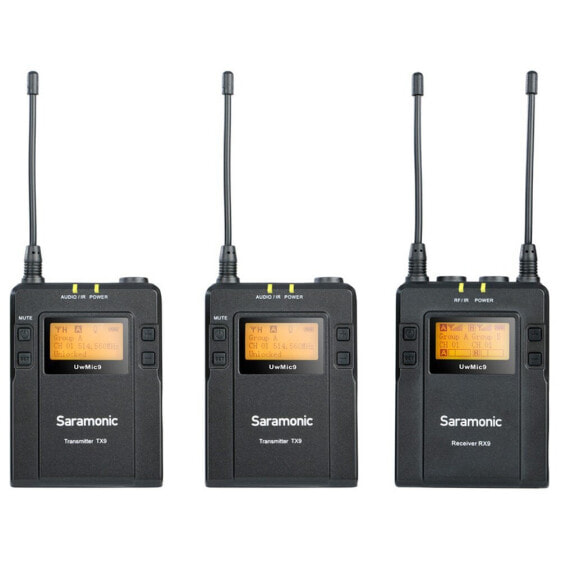 SARAMONIC UWMIC9 TX9+TX9+RX9 Wireless System camcorder microphone