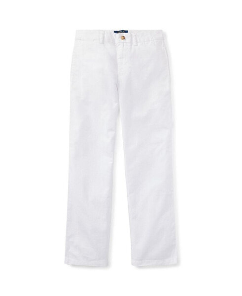 Big Boys Straight Fit Stretch Twill Pant