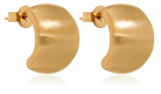 VAAXF183G minimalist gold-plated earrings