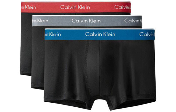 Трусы мужские Calvin Klein Logo 3 шт черные