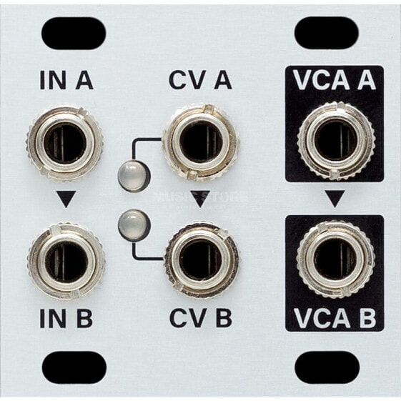 Intellijel 1U Dual VCA