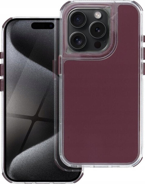 OEM Futerał MATRIX do IPHONE 13 Pro purpurowy