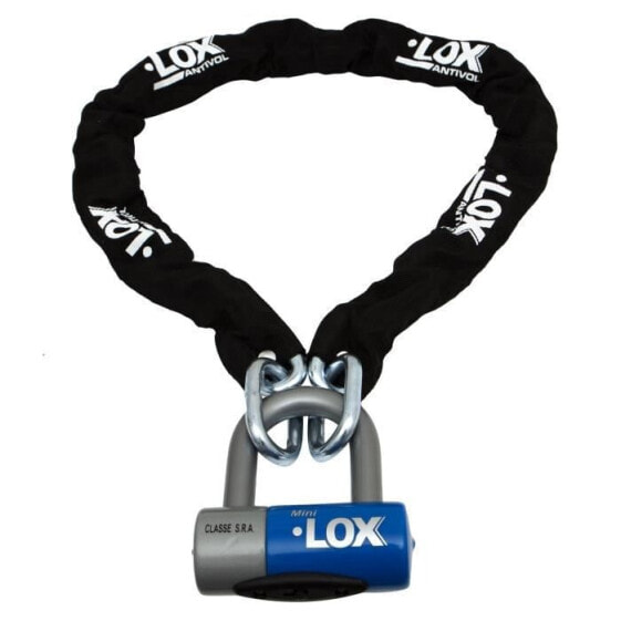 ANTI-THEFT SET LOX CHAIN + BLOCK DISC SRI-APPROVED