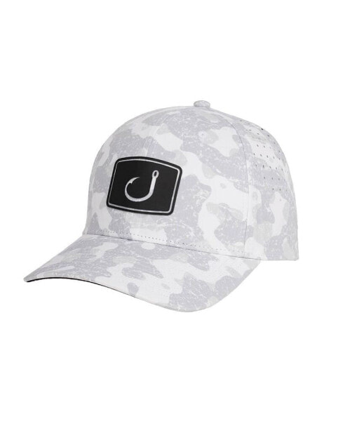 Men's Sportswear White Camo Pro AVI Dry Adjustable Hat