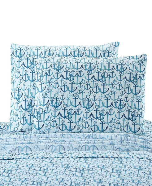 Anchors Standard Pillowcase Pair