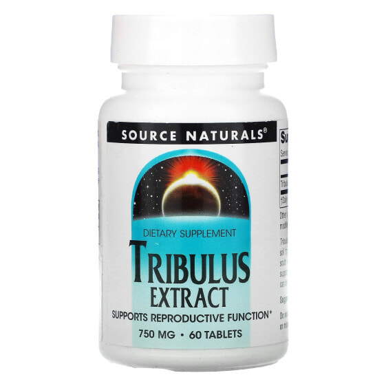 Tribulus Extract, 750 mg, 60 Tablets