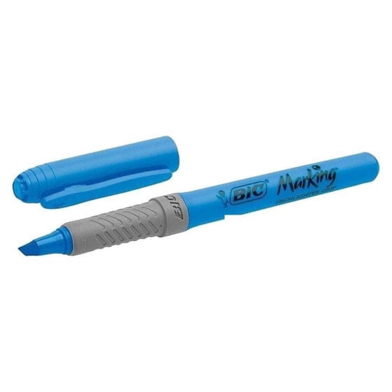 BIC Marking Highlighter Grip Fluorescent Marker 12 Units