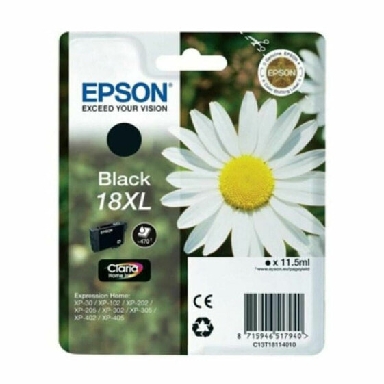 Картридж с Совместимый чернилами Epson C13T18114022 Чёрный